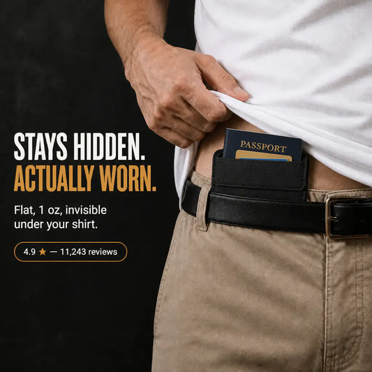 3-in-1 Hidden Travel Pocket